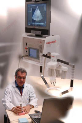 Estele Robotics System for Tele-Echography from Robosoft SA.