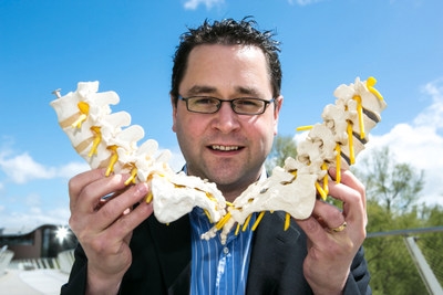 Dr. Leonard O’Sullivan, University of Limerick. Lead researcher on the study of human–robot interaction to minimise the risk of injury in industry.