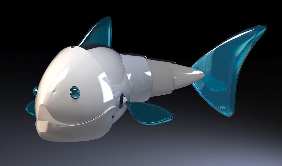 Robotic Fish Design And Underwater Pollution Control