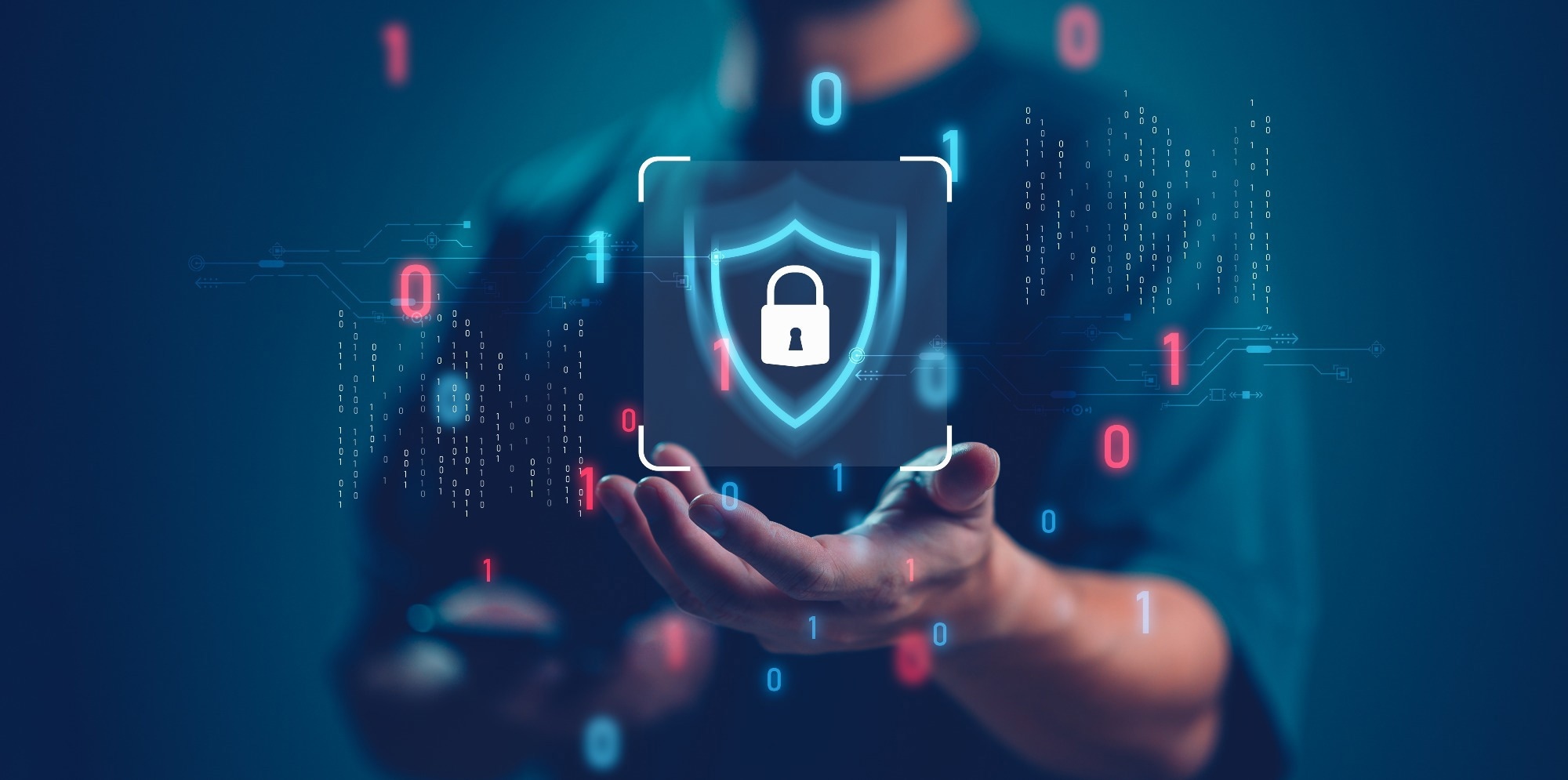 Cybersecurity and privacy concepts to protect data.