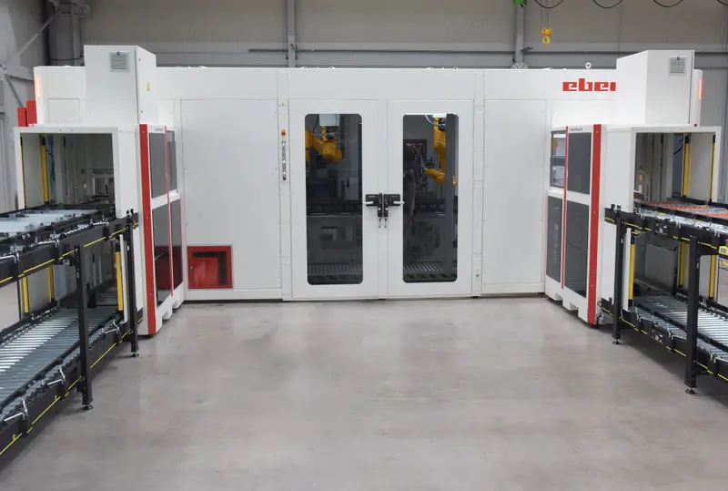 Five million high-voltage connectors will be assembled annually on the highly structured assembly system