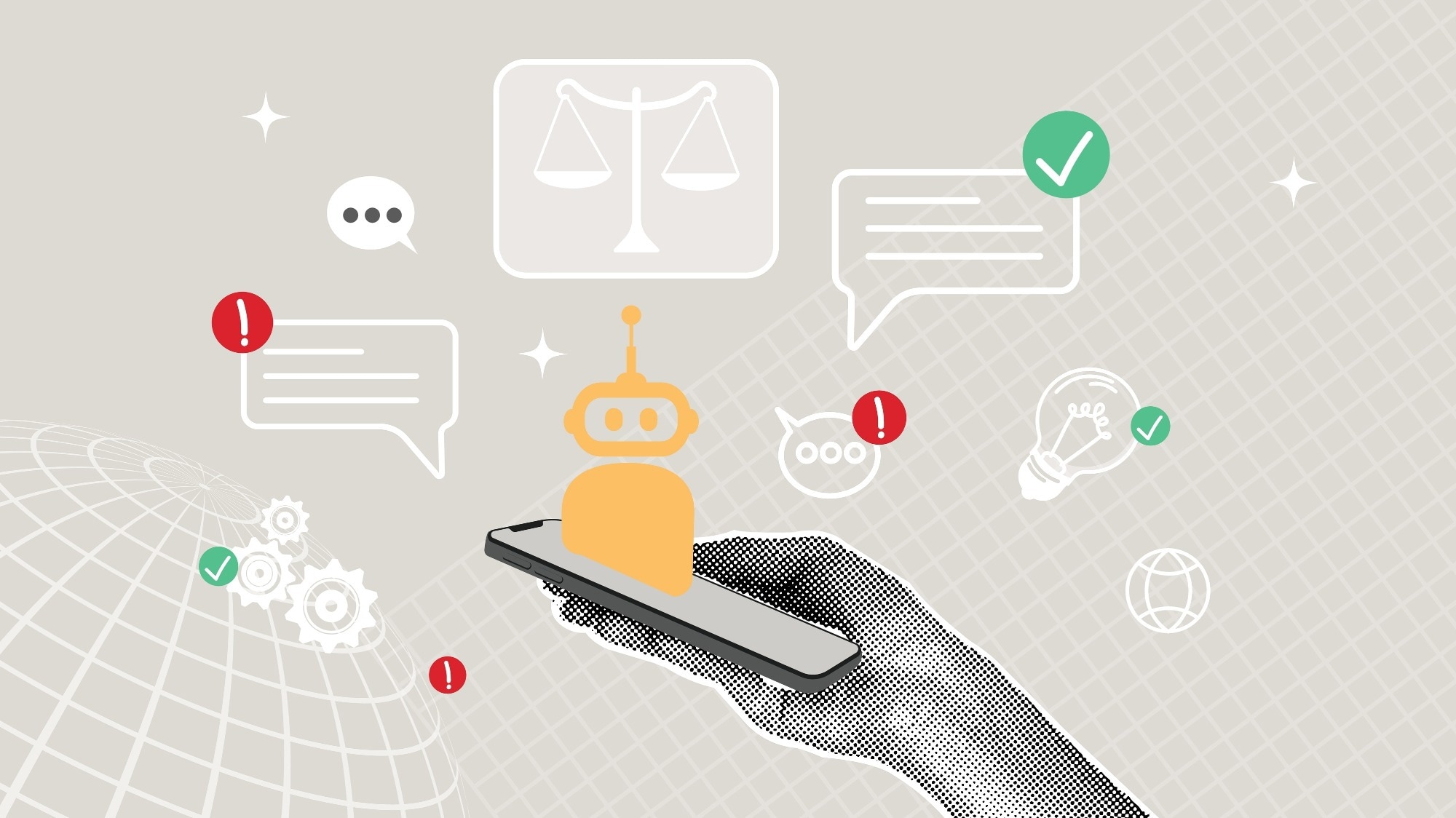 An illustration of the issues around artificial intelligence