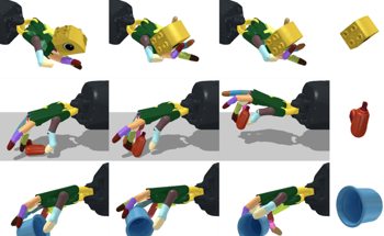 The AI System Developed for In-hand Object Re-Orientation