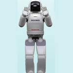 Humanoid Asimo from Honda Motor Co., Ltd.