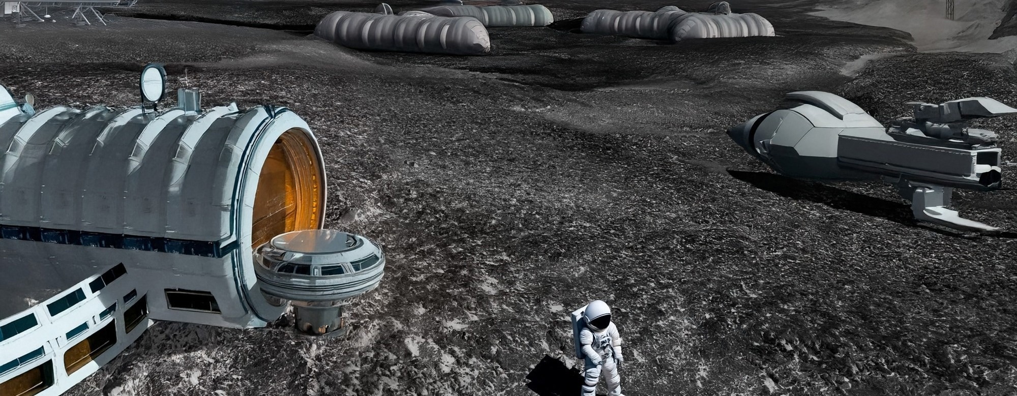 Builder Robots - Could Robots Build the First Lunar Base?