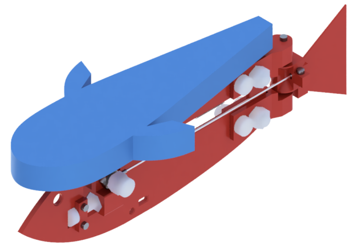 Making Underwater Exploration More Accessible With Coil-Powered Robot Fish.