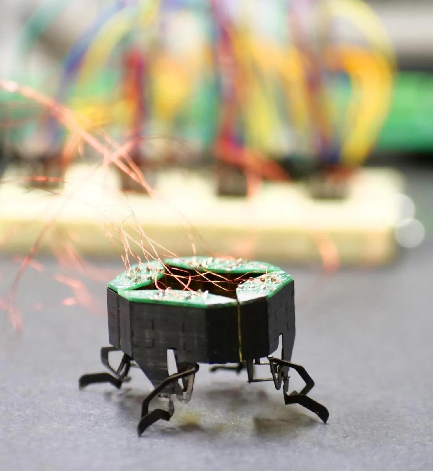 Analyzing Miniature Modular Origami Passive Shape-Morphing Robot