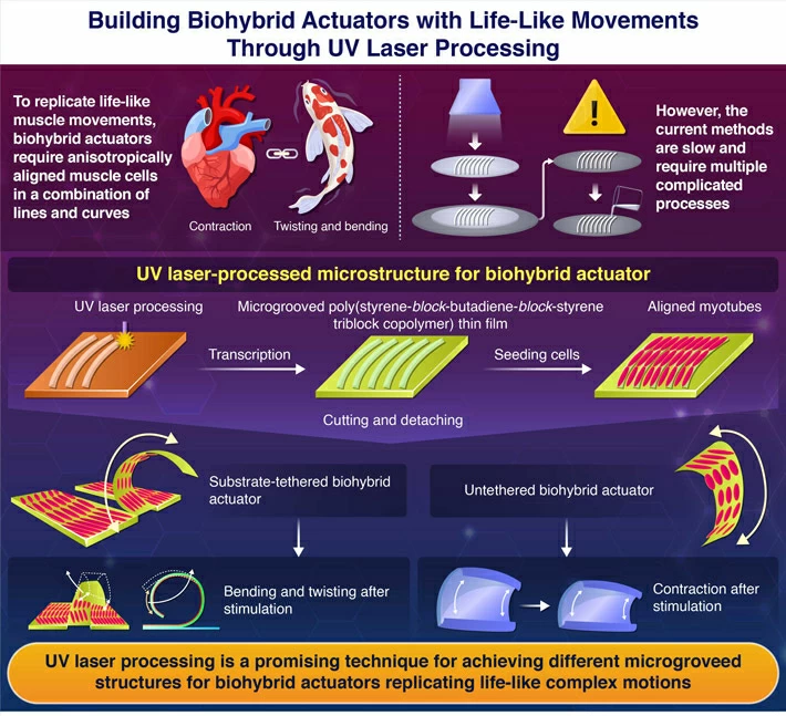 Novel Approach to the Easy Fabrication of Biomimetic Robots