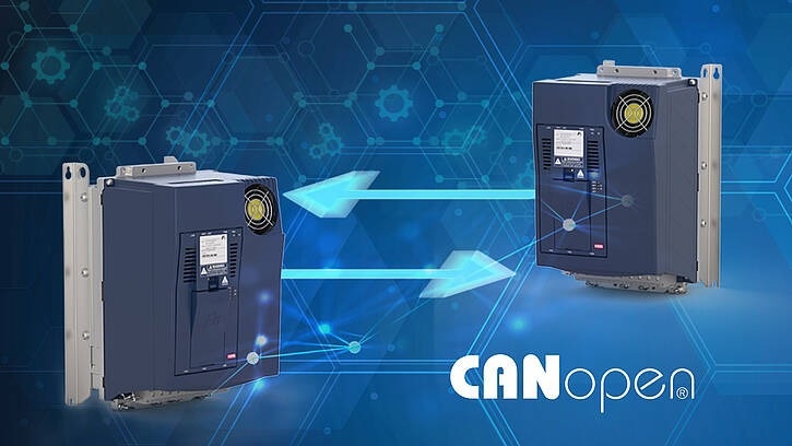 New Firmware Enables Faster drive-to-drive Communication and More Flexible Exchange of CANopen Process Data