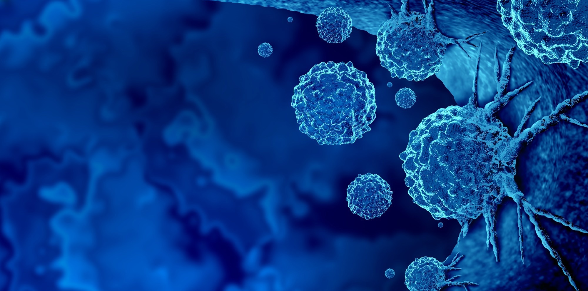 Depiction of Cancer outbreak.