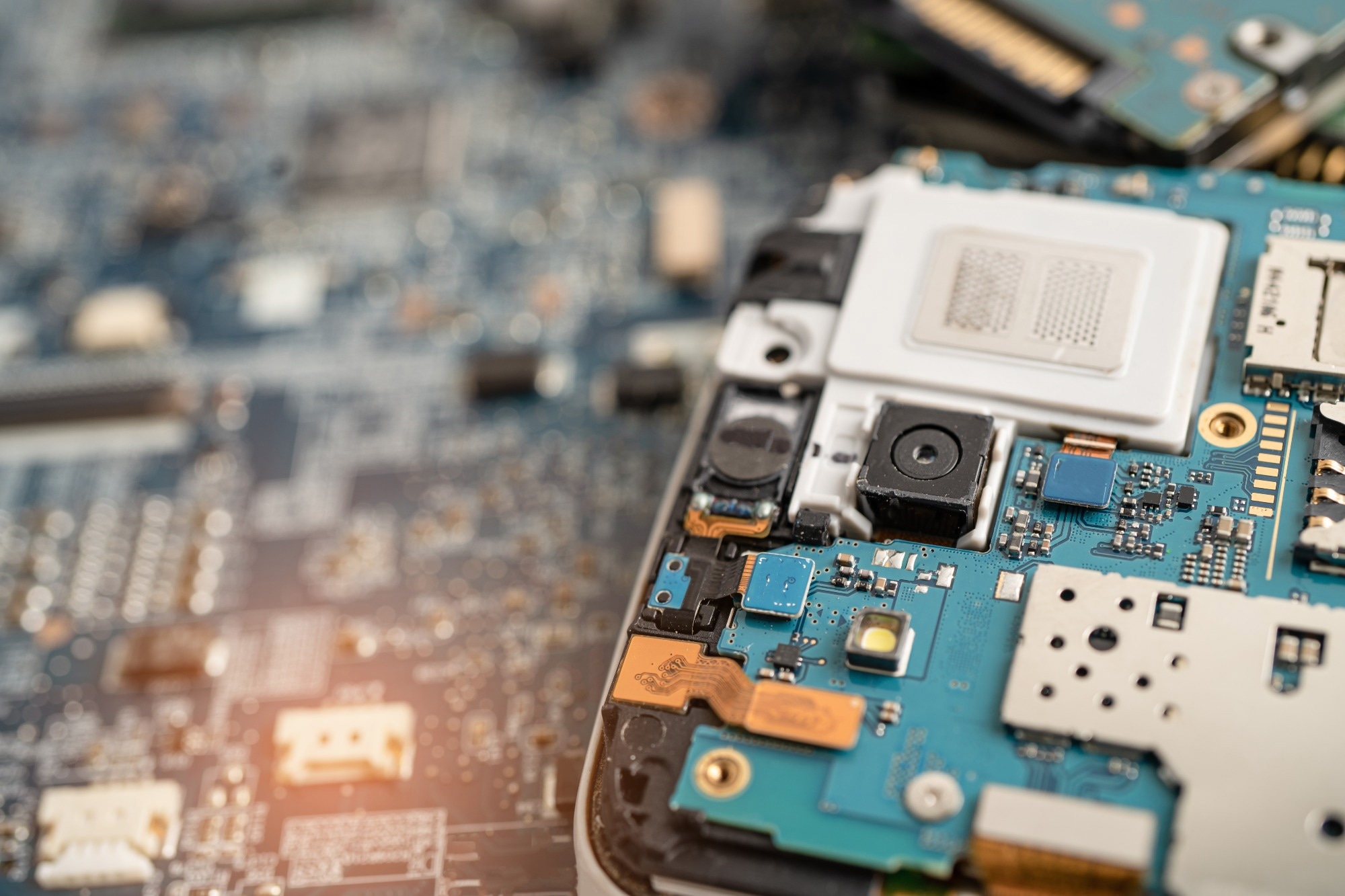 micro circuit main board computer electronic technology, hardware