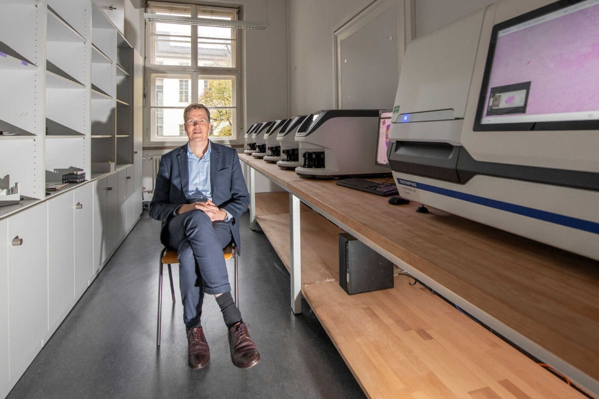 Professor Frederick Klauschen is Director of the Institute of Pathology at LMU