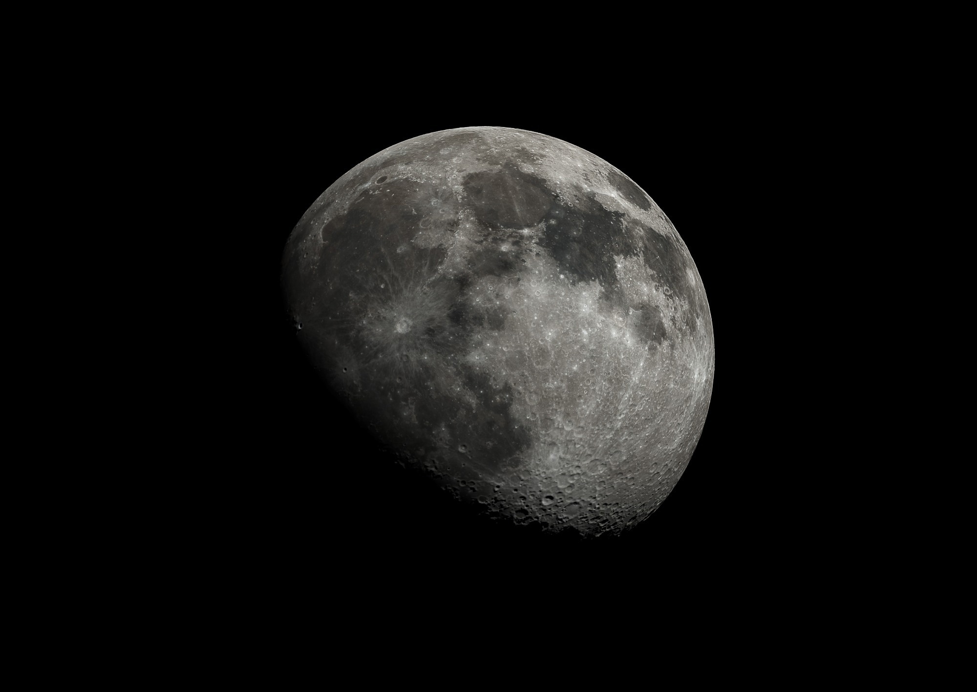 High quality moon image