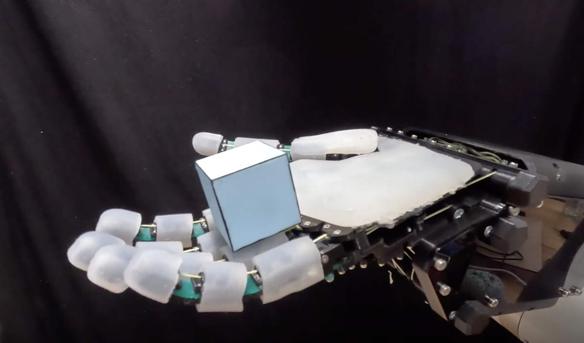 ADAPT robotic hand (Adaptive Dexterous Anthropomorphic Programmable sTiffness)