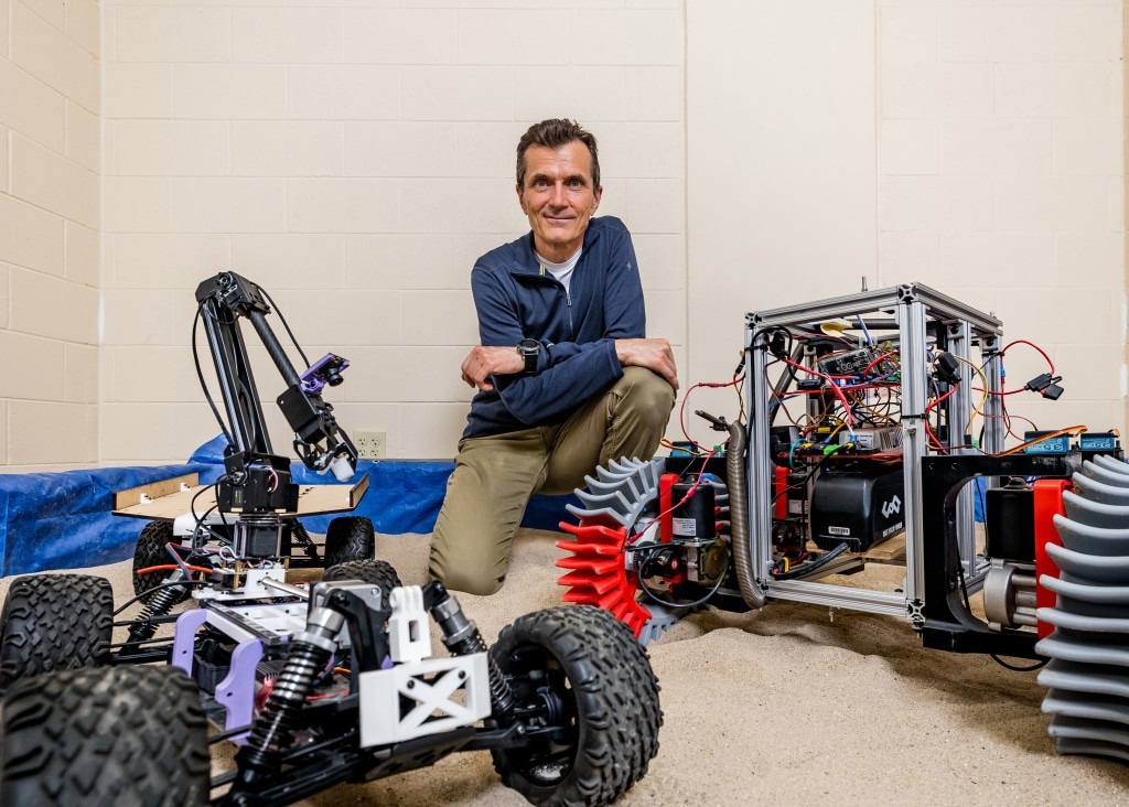 Mechanical engineering professor Dan Negrut
