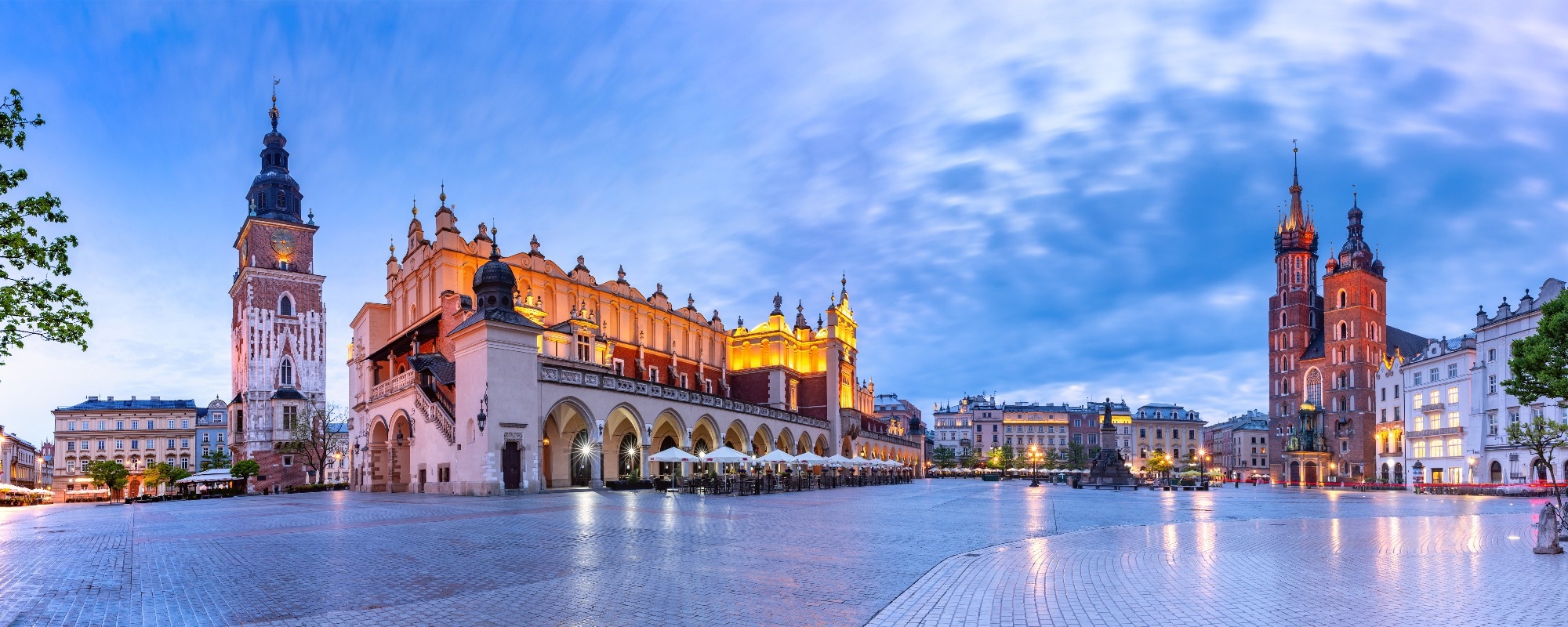 Main market square, Krakow, Poland.