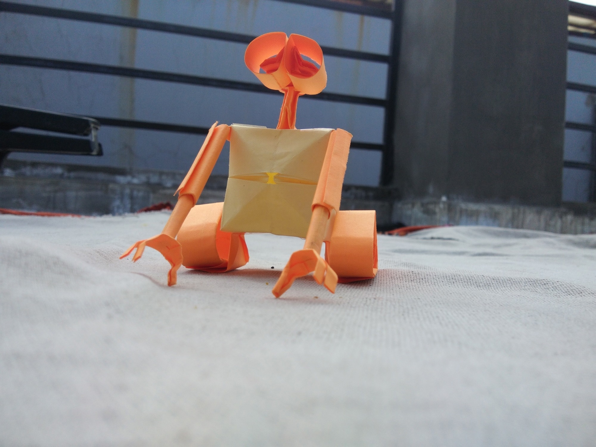 Joule Heating Enables Self-Folding Origami Robots