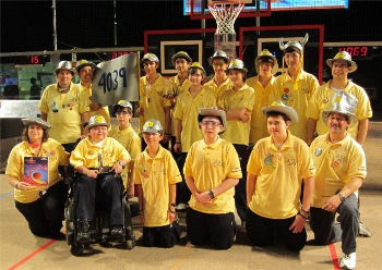 RMT Robotics-Sponsored Rookie Inspiration Award Presented to the First Robotics Team