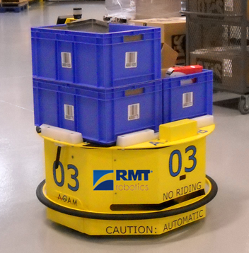 ADAM Autonomous Mobile Robot - Seven Years of Success As A Tire Handling Solution