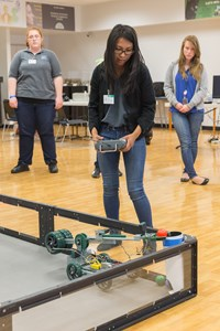 Northrop Grumman Sponsors Student Project Demonstration and Robotics Competition