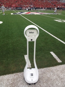 Telemedicine Robot Assists Player Showing Signs of Concussion