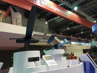 Skyblade 360 UAV and Hydrogen-on-Demand Fuel Cell on Display at 2016 Singapore Airshow
