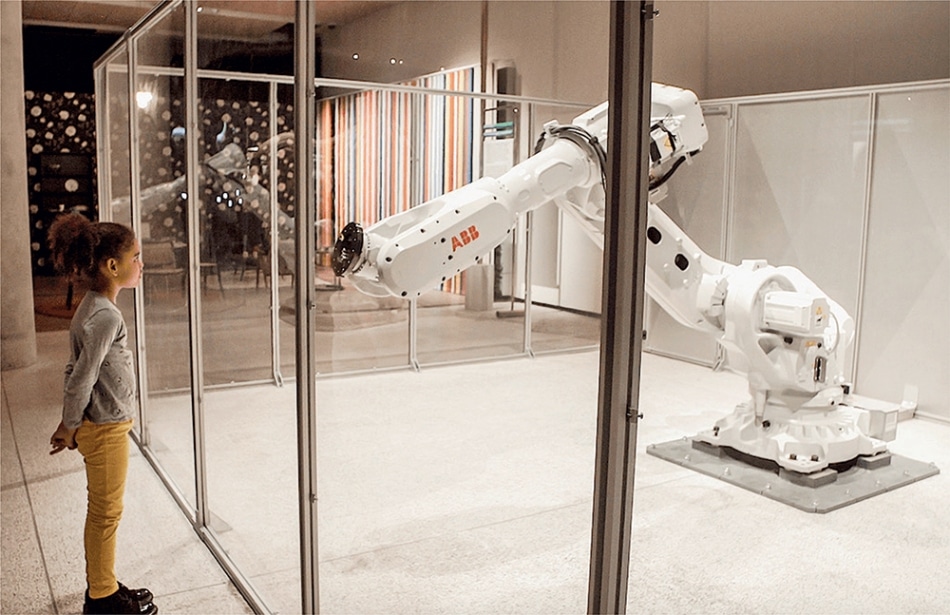 ABB's Mimus Robot Protected Behind CustomDesigned Fencing