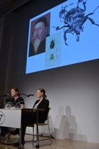 Series of Collages Inspired by Research on Swarm Robots Presented at NYC Museum