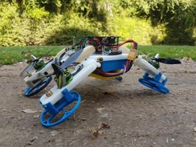 Researchers Develop First Experimental Robot Drone that Flies Like a Typical Quadcopter
