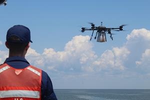 Successful Testing of Drones Transporting Supplies to Troops