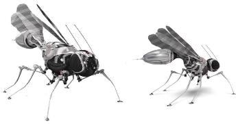 Designing Innovative Fly-Like Robots Using Deep-Learning Method