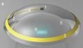 Computerized Contact Lens to Display Text Messages Before Wearer’s Eyes