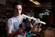 New Prototype Robot Traverses and Manipulates 3-D Truss Structure