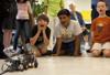 Student-Built Robots Battle Out in Sumo Arena