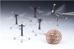First Controlled Flight of Insect-Sized Robot