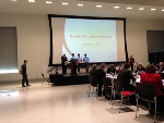 Students Present University of Cincinnati’s Achievements and Activities in Robotics