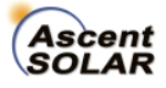 Ascent Solar Announces Successful Flight of the Silent Falcon UAS Powered with PV Modules