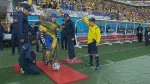 Paraplegic Equipped with Robotic Exoskeleton Kicks off FIFA World Cup