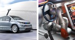 KUKA Lightweight Robot Serves as Steering Column for Autonomously Driven Car