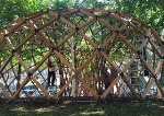 Lo-Fab Pavillion Represents First Building Project Using Design Robotics Studio
