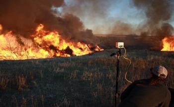 Researchers Use Drones for Fire Management in Grasslands of the Great Plains