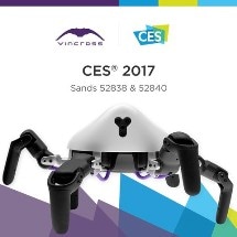 Vincross to Display All-Terrain Six-Legged Robot at CES 2017
