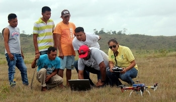 UT Dallas' Professor Uses Drones to Track Human Impacts on Amazon Rainforest's Ecosystem