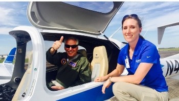 Terry McAuliffe First Governor to Fly in Fully Automated Aircraft