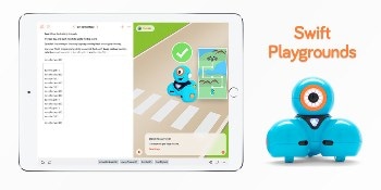 Wonder Workshop Integrates Dash Robot into Swift Playgrounds Coding App