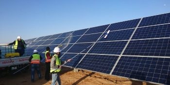 Energy-Efficient Cleaning Robot for Maintaining Solar Panels
