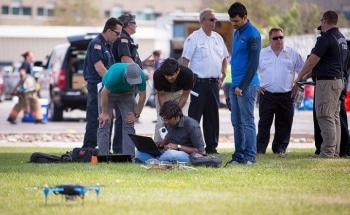 Collaboration Between Autonomous Drones Could Provide Communications to Emergency Responders