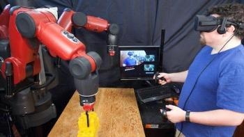 Researchers Design Innovative Virtual-Reality System for Teleoperation of Robots