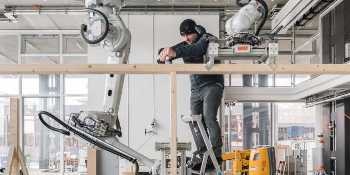 First Ever Robot-Built Timber Construction in Real Architectural Project