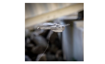 Lightweight Polymer Panels Allow Drones to Match the Colors of the Sky